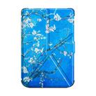 For Pocketbook B606 628 633 632 627 616 Painting Deformation TPU Leather Smart Tablet Case(Plum Blossom) - 2