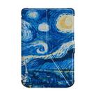 For Pocketbook B606 628 633 632 627 616 Painting Deformation TPU Leather Smart Tablet Case(Starry Night) - 2