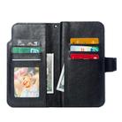 For Xiaomi 14T Tri-Fold 9-Card Wallets Leather Phone Case(Black) - 3