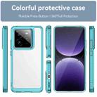 For Realme GT 7 Pro Colorful Series Acrylic Hybrid TPU Phone Case(Transparent Blue) - 2
