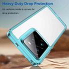 For Realme GT 7 Pro Colorful Series Acrylic Hybrid TPU Phone Case(Transparent Blue) - 3