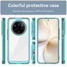 For Realme 14 Pro+ Colorful Series Acrylic Hybrid TPU Phone Case(Transparent Blue) - 2