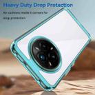 For Realme 14 Pro+ Colorful Series Acrylic Hybrid TPU Phone Case(Transparent Blue) - 3