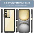 For Realme C75 Colorful Series Acrylic Hybrid TPU Phone Case(Black) - 2