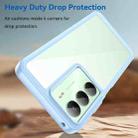 For Realme 14x Colorful Series Acrylic Hybrid TPU Phone Case(Blue) - 3