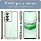 For Realme V70 Colorful Series Acrylic Hybrid TPU Phone Case(Transparent Grey) - 2