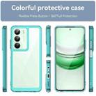 For Realme V70s Colorful Series Acrylic Hybrid TPU Phone Case(Transparent Blue) - 2