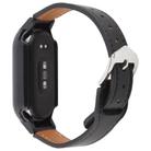 For Xiaomi Smart Band 9 PC Case Integrated Microfiber Leather Watch Band(Black) - 2