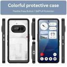 For Nothing Phone 3a Colorful Series Acrylic Hybrid TPU Phone Case(Black) - 2