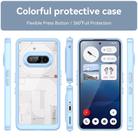 For Nothing Phone 3a Colorful Series Acrylic Hybrid TPU Phone Case(Blue) - 2