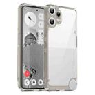 For Nothing CMF Phone 2 Pro Colorful Series Acrylic Hybrid TPU Phone Case(Transparent Grey) - 1