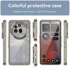 For Nothing Phone 3a Pro Colorful Series Acrylic Hybrid TPU Phone Case(Transparent Grey) - 2