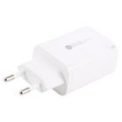 AR-PD12 65W QC3.0 USB and USB-C / Type-C PD Quick Charger, EU Plug(White) - 3