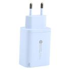 AR-PD12 65W QC3.0 USB and USB-C / Type-C PD Quick Charger, EU Plug(Blue) - 2