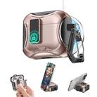 For AirPods Pro 2 Wireless Bluetooth Earphones PC Hybrid TPU Protective Case(Dessert Gold) - 1