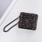 For AirPods 3 Cylindrical Diamond Bluetooth Earphone Protective Case(Black) - 1