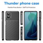For Motorola Moto G 5G 2024 Thunderbolt Shockproof Soft TPU Phone Case(Black) - 2