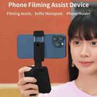 E6 Bluetooth Phone Filming Assist Selfie Monopod with Fill Light(Black) - 2