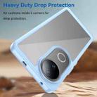 For vivo V50 Colorful Series Acrylic Hybrid TPU Phone Case(Blue) - 3