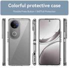 For vivo V50 Colorful Series Acrylic Hybrid TPU Phone Case(Transparent) - 2