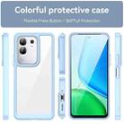 For vivo iQOO Z10x 5G Colorful Series Acrylic Hybrid TPU Phone Case(Blue) - 2