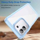 For vivo T4x 5G Colorful Series Acrylic Hybrid TPU Phone Case(Blue) - 3
