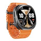 X7 1.51 inch IPS Screen Bluetooth Smart Watch Supports Healthy Monitoring(Orange) - 3