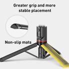 Lenovo Thinkplus H11B Flagship Stainless Steel Bluetooth Selfie Stick, 1.1m(Black) - 3