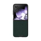 For Xiaomi Mix Flip ABEEL Ruyi Pattern 6D Micro Relief MagSafe Leather Phone Case(Green) - 2