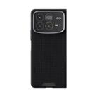 For Xiaomi Mix Fold 4 ABEEL Ruyi Pattern 6D Micro Relief MagSafe Leather Phone Case(Black) - 2