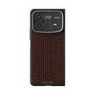 For Xiaomi Mix Fold 4 ABEEL Ruyi Pattern 6D Micro Relief MagSafe Leather Phone Case(Brown) - 2