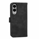 For Samsung Galaxy S25 Edge 5G Dierfeng Dream Line TPU Hybrid PU Leather Phone Case(Black) - 3