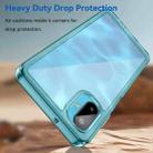 For Samsung Galaxy F06 5G Colorful Series Acrylic Hybrid TPU Phone Case(Transparent Blue) - 3
