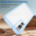 For Samsung Galaxy F16 5G Colorful Series Acrylic Hybrid TPU Phone Case(Blue) - 3