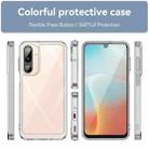 For Samsung Galaxy M16 5G Colorful Series Acrylic Hybrid TPU Phone Case(Transparent) - 2