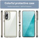 For Samsung Galaxy M56 5G Colorful Series Acrylic Hybrid TPU Phone Case(Transparent Grey) - 2