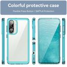 For Samsung Galaxy M56 5G Colorful Series Acrylic Hybrid TPU Phone Case(Transparent Blue) - 2