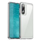 For Samsung Galaxy M56 5G Colorful Series Acrylic Hybrid TPU Phone Case(Transparent) - 1