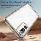 For Samsung Galaxy M36 5G Colorful Series Acrylic Hybrid TPU Phone Case(Transparent Grey) - 3
