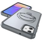 For Samsung Galaxy A05 Skin Feel Magnetic Holder MagSafe Phone Case(Grey) - 2