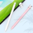 For Apple Pencil 2 / Pro LC129-2 Cartoon Anti-roll Silicone Protective Stylus Pen Case(White Cow) - 2