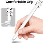 For Apple Pencil USB-C LC129-3 Cartoon Anti-roll Silicone Protective Stylus Pen Case(White Cow) - 3