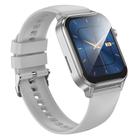 hoco Y26 1.81 inch Screen IPX4 Waterproof Smart Sports Watch, Call Version(Silver) - 1