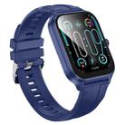 hoco Y27 1.95 inch Screen IPX4 Waterproof Smart Sports Watch, Call Version(Blue) - 1