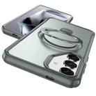 For Samsung Galaxy S24+ 5G / S25+ 5G Skin Feel Magnetic Holder MagSafe Phone Case(Grey) - 2