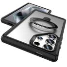 For Samsung Galaxy S24 Ultra 5G Skin Feel Magnetic Holder MagSafe Phone Case(Frosted) - 2