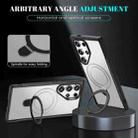 For Samsung Galaxy S24 Ultra 5G Skin Feel Magnetic Holder MagSafe Phone Case(Frosted) - 3