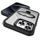 For iPhone 14 Pro Max Skin Feel Magnetic Holder MagSafe Phone Case(Frosted) - 2