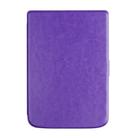 For Pocketbook B606 628 633 632 627 616 Crazy Horse Texture TPU Leather Smart Tablet Case(Purple) - 2