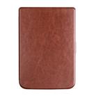 For Pocketbook B606 628 633 632 627 616 Crazy Horse Texture TPU Leather Smart Tablet Case(Brown) - 2